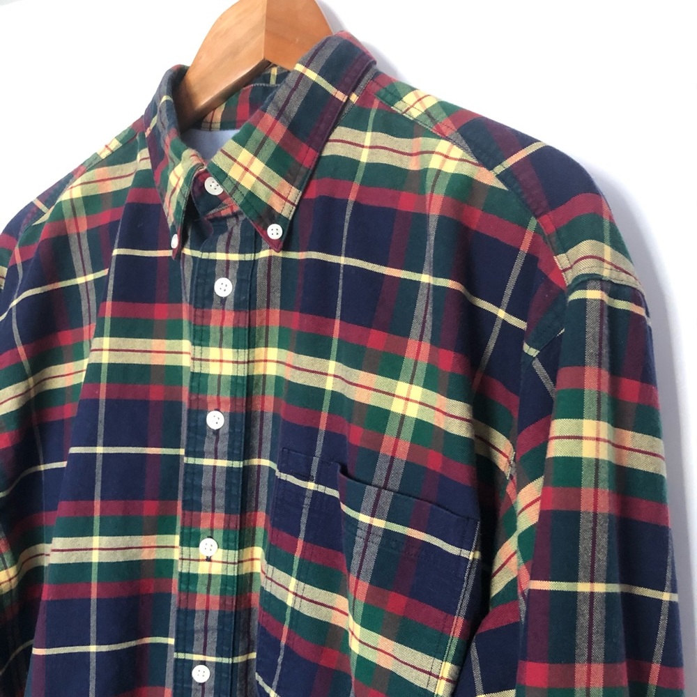 3/$25! Gulf Traders Classic Plaid Button Down